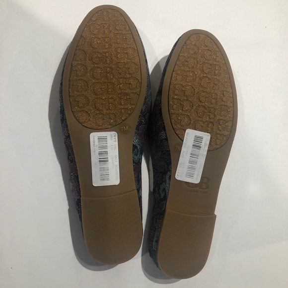 Gianni Bini metallic multicolor flats slip on SZ7 - Picture 4 of 7